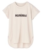 【アンフィーロ 自由区/UNFILO】のBEAUTY FORM-T cotton ロゴ フレンチスリーブ Tシャツ グレージュ|ID: prp329100004868922 ipo3291000000036282259