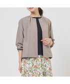 【ジェイ プレス/J.PRESS】のBREEZE COOL トロ ノーカラー ブルゾン モカ系|ID: prp329100004868937 ipo3291000000036282323