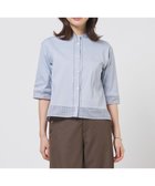 【ジェイ プレス/J.PRESS】のエンブロコンビ シャツジャージー バンドカラー カットソー グレイッシュブルー系|ID: prp329100004868962 ipo3291000000036282425