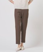 【ジェイ プレス/J.PRESS】の麻シェルドライ テーパード パンツ ダークブラウンシャンブレー系|ID: prp329100004868963 ipo3291000000036282436