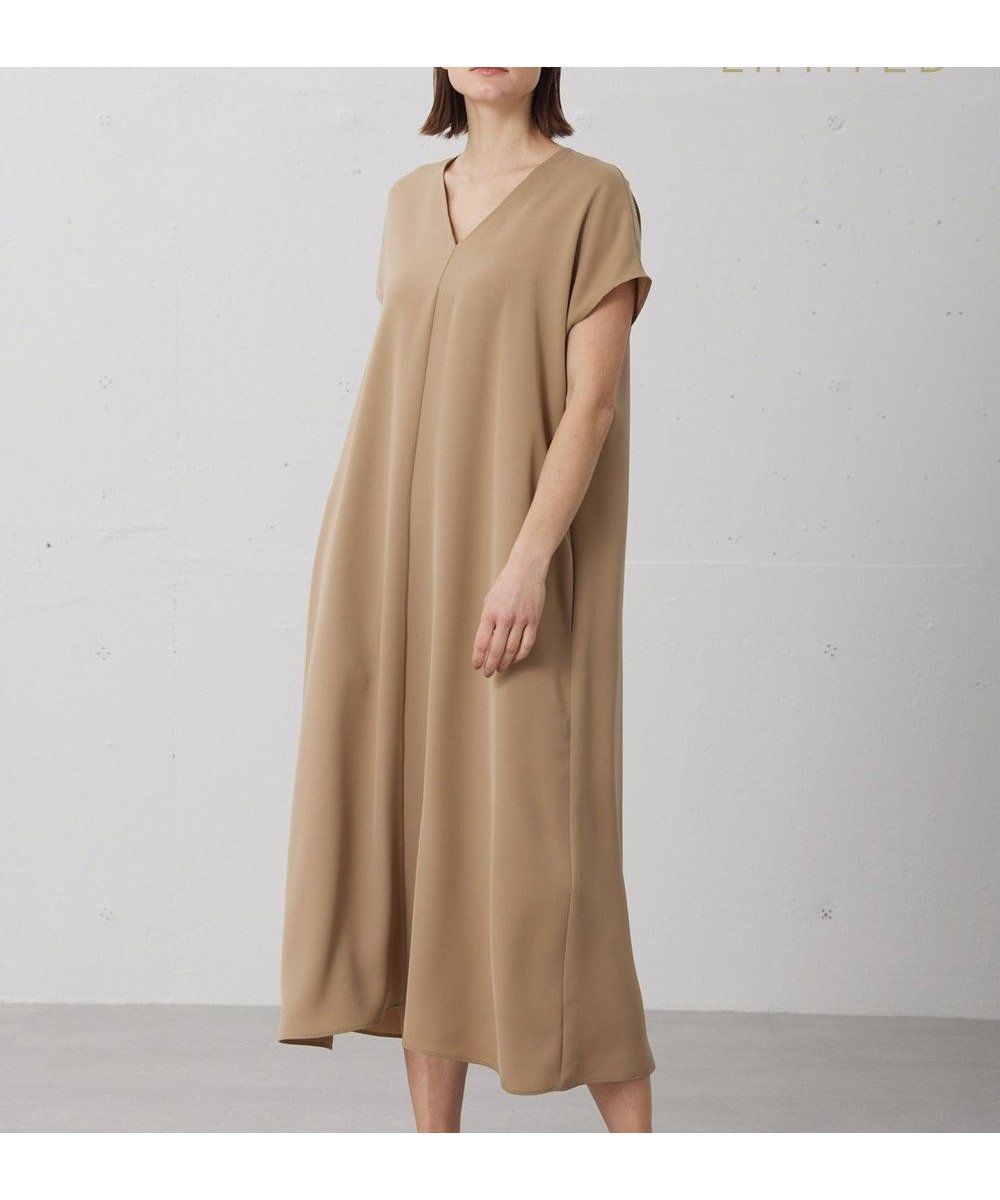 【ベイジ,/BEIGE,】のVIRGILE / Vネックリラックスワンピース 人気、トレンドファッション・服の通販 founy(ファニー) 　ファッション　Fashion　レディースファッション　Fashion for Women　ワンピース　Dresses　夏　Summer　春　Spring　S/S・春夏　SS, Spring/Summer, Warm Season　 other-1|ID: prp329100004868965 ipo3291000000036282463