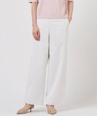 【ジェイ プレス/J.PRESS】の麻シェルドライ ワイド ストレート パンツ ナチュラル系|ID: prp329100004868966 ipo3291000000036282478