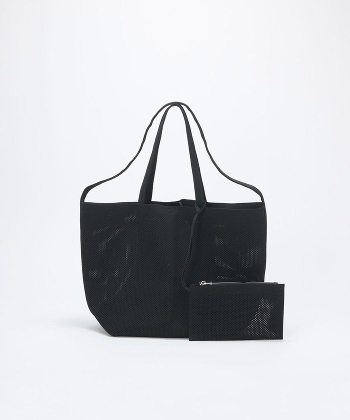 【トプカピ/TOPKAPI】の【Breath TOPKAPI】ニットジャガード 2way ビッグ トートバッグ ポーチ付き インテリア・キッズ・メンズ・レディースファッション・服の通販 founy(ファニー) https://founy.com/ ファッション Fashion レディースファッション Fashion for Women トップス・カットソー Cut & Sew Tops ニット Knit Tops & Sweaters ポーチ&ミニバッグ Pouches & Mini Bags ショルダー Shoulder, Shoulder Strap ジップ Zip, Zipper チャーム Charm, Pendant ビッグ Big, Oversized ポーチ Pouch, Small Case メッシュ Mesh, Net Fabric ロング Long, Long-Length |ID: prp329100004868967 ipo3291000000036282485