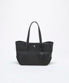 【トプカピ/TOPKAPI】の【Breath TOPKAPI】サングラスホルダー付き レザーコンビ カゴバッグ L ブラック|ID: prp329100004868969 ipo3291000000036282522