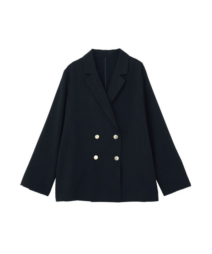 【アースミュージックアンドエコロジー/earth music&ecology】のアソート金ボタンジャケット インテリア・キッズ・メンズ・レディースファッション・服の通販 founy(ファニー) https://founy.com/ ファッション Fashion レディースファッション Fashion for Women アウター Coat / Outerwear Collection レディースジャケット・軽アウター Jackets テーラードジャケット / 通勤・きれいめスタイル Tailored Jackets & Blazers インナー Innerwear 春 Spring シンプル Simple, Minimal ジャケット Jacket, Outerwear ダウン Down, Puffer ダブル Double, Double-Breasted デニム Denim, Jeans Material ポケット Pocket, Pocket Detail S/S・春夏 SS, Spring/Summer, Warm Season 夏 Summer エレガント 上品 Elegant ビジネス 仕事 通勤 Business / Work / Commuting |ID: prp329100004868973 ipo3291000000036282566