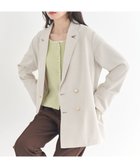 【アースミュージックアンドエコロジー/earth music&ecology】のアソート金ボタンジャケット エクリュ|ID: prp329100004868973 ipo3291000000036282568