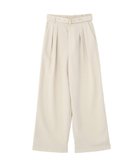 【アースミュージックアンドエコロジー/earth music&ecology】のアソートツータックベルトパンツ エクリュ|ID: prp329100004868974 ipo3291000000036282578