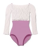 【チャコット/Chacott】の7分袖レオタード グレイッシュライラック|ID: prp329100004868977 ipo3291000000036282611