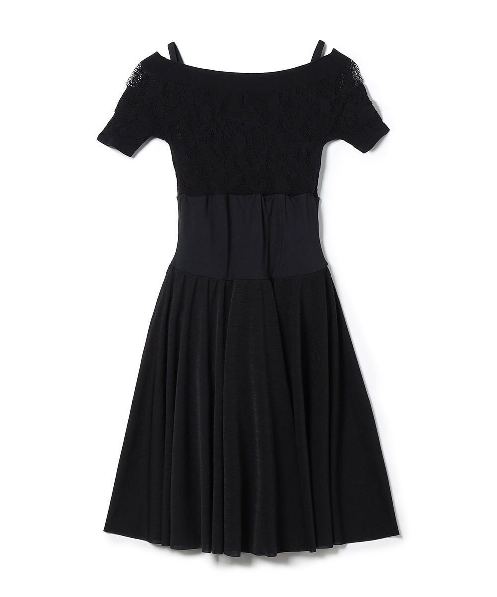 【チャコット/Chacott】のスカート付レオタード インテリア・キッズ・メンズ・レディースファッション・服の通販 founy(ファニー) 　ファッション　Fashion　レディースファッション　Fashion for Women　スカート　Skirts　吸水　Absorbent, Quick-Dry　フィット　Fit, Slim Fit　ブラック|ID: prp329100004868979 ipo3291000000036282619