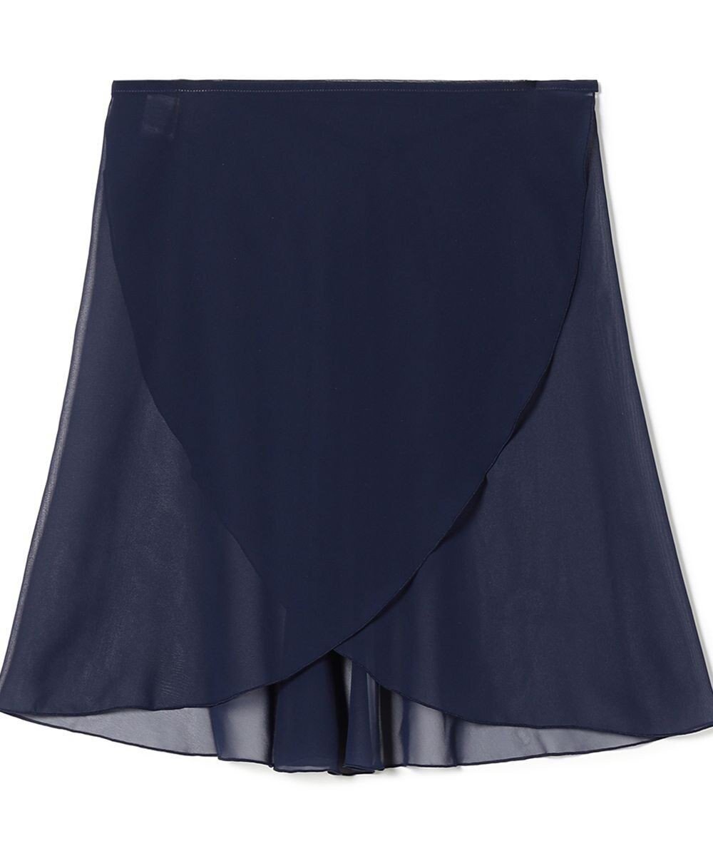 【チャコット/Chacott】の巻きスカート インテリア・キッズ・メンズ・レディースファッション・服の通販 founy(ファニー) 　ファッション　Fashion　レディースファッション　Fashion for Women　スカート　Skirts　パターン　Pattern, Design Print　ネイビー|ID: prp329100004868980 ipo3291000000036282634