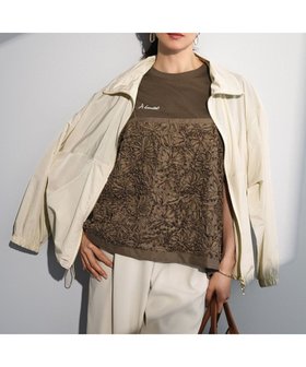 【23区/NIJYUSANKU】の【先行予約】ナイロンタイプライター ダブルジップ ブルゾン 人気、トレンドファッション・服の通販 founy(ファニー) ファッション Fashion レディースファッション Fashion for Women アウター Coat / Outerwear Collection レディースジャケット・軽アウター Jackets ブルゾンジャケット・スポーティアウター Blouson Jackets アウトドア Outdoor Clothing 春 Spring 軽量 Lightweight, Ultra Light ジャケット Jacket, Outerwear タイプライター Typewriter Fabric, Crisp Cotton ドローストリング Drawstring, Pull Cord フォルム Silhouette, Form ブルゾン Blouson, Bomber Jacket ラグジュアリー Luxury, Elegant S/S・春夏 SS, Spring/Summer, Warm Season 夏 Summer 2026年 2026 |ID:prp329100004868986