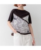 【23区/NIJYUSANKU】の【先行予約】スカーフコンビジャージー カットソー ブラウン×ブラウン|ID: prp329100004868987 ipo3291000000036380681