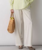 【23区/NIJYUSANKU】のリネンレーヨンストレッチ ワイドパンツ オフ系|ID: prp329100004868997 ipo3291000000036282845