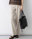 【23区/NIJYUSANKU】のリネンレーヨンストレッチ ワイドパンツ ベージュ系|ID: prp329100004868997 ipo3291000000036282849