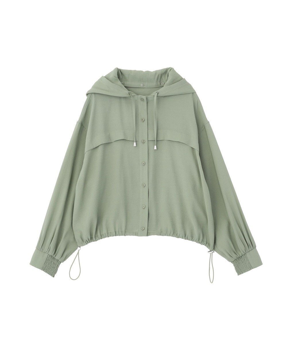【アースミュージックアンドエコロジー/earth music&ecology】のシアーシャツブルゾン インテリア・キッズ・メンズ・レディースファッション・服の通販 founy(ファニー) 　ファッション　Fashion　レディースファッション　Fashion for Women　アウター　Coat / Outerwear Collection　レディースジャケット・軽アウター　Jackets　ブルゾンジャケット・スポーティアウター　Blouson Jackets　春　Spring　シャーリング　Shirring, Ruched　ジャケット　Jacket, Outerwear　フィット　Fit, Slim Fit　ブルゾン　Blouson, Bomber Jacket　ポケット　Pocket, Pocket Detail　S/S・春夏　SS, Spring/Summer, Warm Season　夏　Summer　ライトカーキ|ID: prp329100004869003 ipo3291000000036282922
