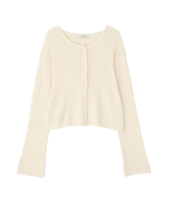 【アースミュージックアンドエコロジー/earth music&ecology】のリブクロップドカーディガン インテリア・キッズ・メンズ・レディースファッション・服の通販 founy(ファニー) https://founy.com/ ファッション Fashion レディースファッション Fashion for Women トップス・カットソー Cut & Sew Tops カーディガン・羽織り Layered Style Cardigans カーディガン Cardigan, Knitwear クロップド Cropped, Short Length シンプル Simple, Minimal フィット Fit, Slim Fit ポケット Pocket, Pocket Detail リラックス Relax, Relaxed Fit 夏 Summer 春 Spring S/S・春夏 SS, Spring/Summer, Warm Season |ID: prp329100004869013 ipo3291000000036283062