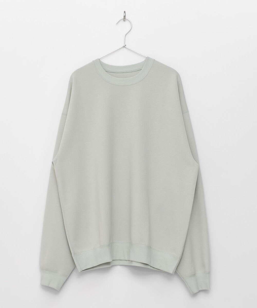 【ハーグ/HAAG】のレゾナバイオ アクティブダブルニットシャツ インテリア・キッズ・メンズ・レディースファッション・服の通販 founy(ファニー) 　ファッション　Fashion　レディースファッション　Fashion for Women　トップス・カットソー　Cut & Sew Tops　ニット　Knit Tops & Sweaters　シャツ・ブラウス・オフィスカジュアル　Elegant Blouses & Button-Ups　レディースパーカー・カジュアルフーディー　Casual Hoodies & Sweatshirts　スウェット・クルーネックトップス　Sweatshirts & Crewnecks / Relaxed Fit Sweat Tops　ショルダー　Shoulder, Shoulder Strap　スウェット / スエット　Sweatshirt, Sweatwear　ストレッチ　Stretch, Stretchy Fabric　センター　Center, Center Line　ドロップ　Drop Shoulder, Dropped Style　パウダー　Powder, Soft Tone　フォルム　Silhouette, Form　リラックス　Relax, Relaxed Fit　A/W・秋冬　Autumn/Winter　S/S・春夏　SS, Spring/Summer, Warm Season　夏　Summer　オリーブ|ID: prp329100004869014 ipo3291000000036283074