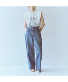 【フォルフォルモ/FORFORMO】のAdjustable Denim Pants アジャスタブルデニムパンツ 人気、トレンドファッション・服の通販 founy(ファニー) ファッション Fashion レディースファッション Fashion for Women パンツ Pants & Trousers デニムパンツ・ジーンズ・美脚デニム Denim Jeans & Pants グラフィック Graphic, Graphic Design ストレッチ Stretch, Stretchy Fabric デニム Denim, Jeans Material フォルム Silhouette, Form プリント Print, Printed Pattern ポケット Pocket, Pocket Detail ラウンド Round, Round Neck ワイド Wide, Wide Fit A/W・秋冬 Autumn/Winter S/S・春夏 SS, Spring/Summer, Warm Season 夏 Summer thumbnail ブルー|ID: prp329100004869027 ipo3291000000036283183