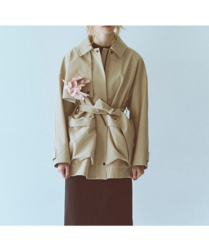 【フォルフォルモ/FORFORMO】のWeather Cloth Coat ウェザークロスコート インテリア・キッズ・メンズ・レディースファッション・服の通販 founy(ファニー) https://founy.com/ ファッション Fashion レディースファッション Fashion for Women アウター Coat / Outerwear Collection コート・ロングコート・ピーコート Long Coats, Peacoats & More レディースジャケット・軽アウター Jackets トレンチコート / 春秋の定番アウター Trench Coats クラシカル Classical, Vintage-Inspired ジャケット Jacket, Outerwear スリム Slim, Slim Fit フォルム Silhouette, Form ミドル Middle Length, Mid Height A/W・秋冬 Autumn/Winter S/S・春夏 SS, Spring/Summer, Warm Season おすすめ Recommended / Our Picks 夏 Summer |ID: prp329100004869030 ipo3291000000036283211