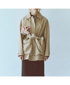 【フォルフォルモ/FORFORMO】のWeather Cloth Coat ウェザークロスコート 人気、トレンドファッション・服の通販 founy(ファニー) ファッション Fashion レディースファッション Fashion for Women アウター Coat / Outerwear Collection コート・ロングコート・ピーコート Long Coats, Peacoats & More レディースジャケット・軽アウター Jackets トレンチコート / 春秋の定番アウター Trench Coats クラシカル Classical, Vintage-Inspired ジャケット Jacket, Outerwear スリム Slim, Slim Fit フォルム Silhouette, Form ミドル Middle Length, Mid Height A/W・秋冬 Autumn/Winter S/S・春夏 SS, Spring/Summer, Warm Season おすすめ Recommended / Our Picks 夏 Summer thumbnail ベージュ|ID: prp329100004869030 ipo3291000000036283212