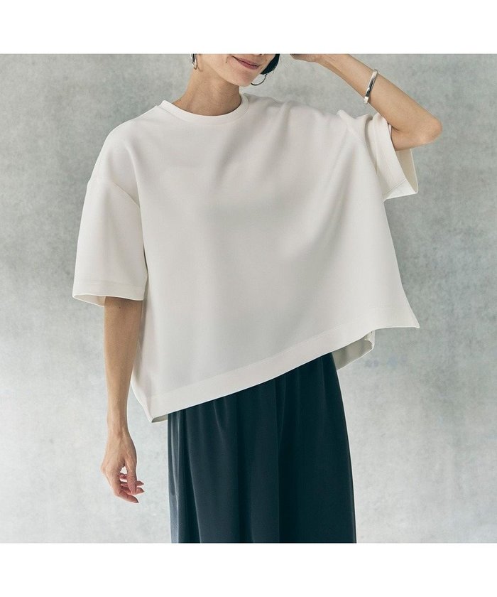 【アンフィーロ 自由区/UNFILO】のBEAUTY FORM JERSEY light サイドZIP プルオーバー インテリア・キッズ・メンズ・レディースファッション・服の通販 founy(ファニー) https://founy.com/ ファッション Fashion レディースファッション Fashion for Women トップス・カットソー Cut & Sew Tops レディースパーカー・カジュアルフーディー Casual Hoodies & Sweatshirts カジュアルプルオーバー・ニットトップス Pullovers & Knit Tops / Casual Pullovers スウェット・クルーネックトップス Sweatshirts & Crewnecks / Relaxed Fit Sweat Tops 春 Spring カーディガン Cardigan, Knitwear クロップド Cropped, Short Length 抗菌 Antibacterial, Bacteria-Resistant シンプル Simple, Minimal スウェット / スエット Sweatshirt, Sweatwear ストレッチ Stretch, Stretchy Fabric セットアップ Set-Up, Coordinated Outfit バランス Balance, Style Balance S/S・春夏 SS, Spring/Summer, Warm Season おすすめ Recommended / Our Picks 夏 Summer エレガント 上品 Elegant 新作・新入荷 New Arrivals / New In |ID: prp329100004869032 ipo3291000000036380741