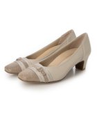 【リズ ラフィーネ/Riz raffinee】のRiz raffinee 【3E】リボンベルトパンプス アイボリー|ID: prp329100004869033 ipo3291000000036283266