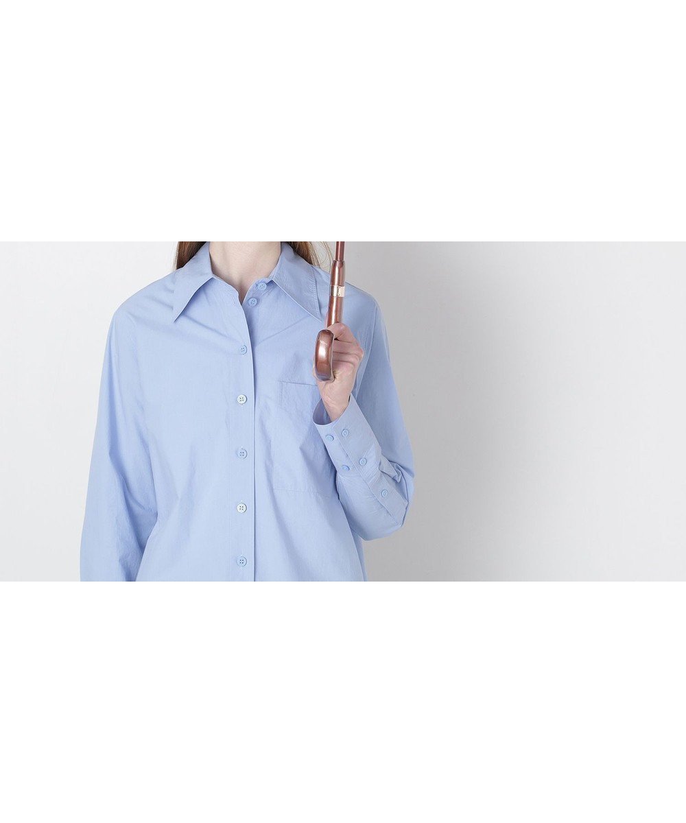 【ムーンバット/MOONBAT】の【遮光/晴雨兼用日傘】POLO RALPH LAUREN(ポロ ラルフローレン) ストライプフリル 長傘 遮熱 UV インテリア・キッズ・メンズ・レディースファッション・服の通販 founy(ファニー) 　ファッション　Fashion　レディースファッション　Fashion for Women　レイングッズ・傘・晴雨兼用傘　Umbrellas & Rain Gear　アイビー　Ivy Pattern　傘　Umbrella, Parasol　ストライプ　Stripe, Striped Pattern　ニューヨーク　New York, NYC Style　フリル　Frill, Ruffle　日傘　Parasol, UV Umbrella　メタル　Metal, Metal Parts　レース　Lace, Lace Fabric　おすすめ　Recommended / Our Picks　ネイビー(EC限定色)|ID: prp329100004869049 ipo3291000000036283397