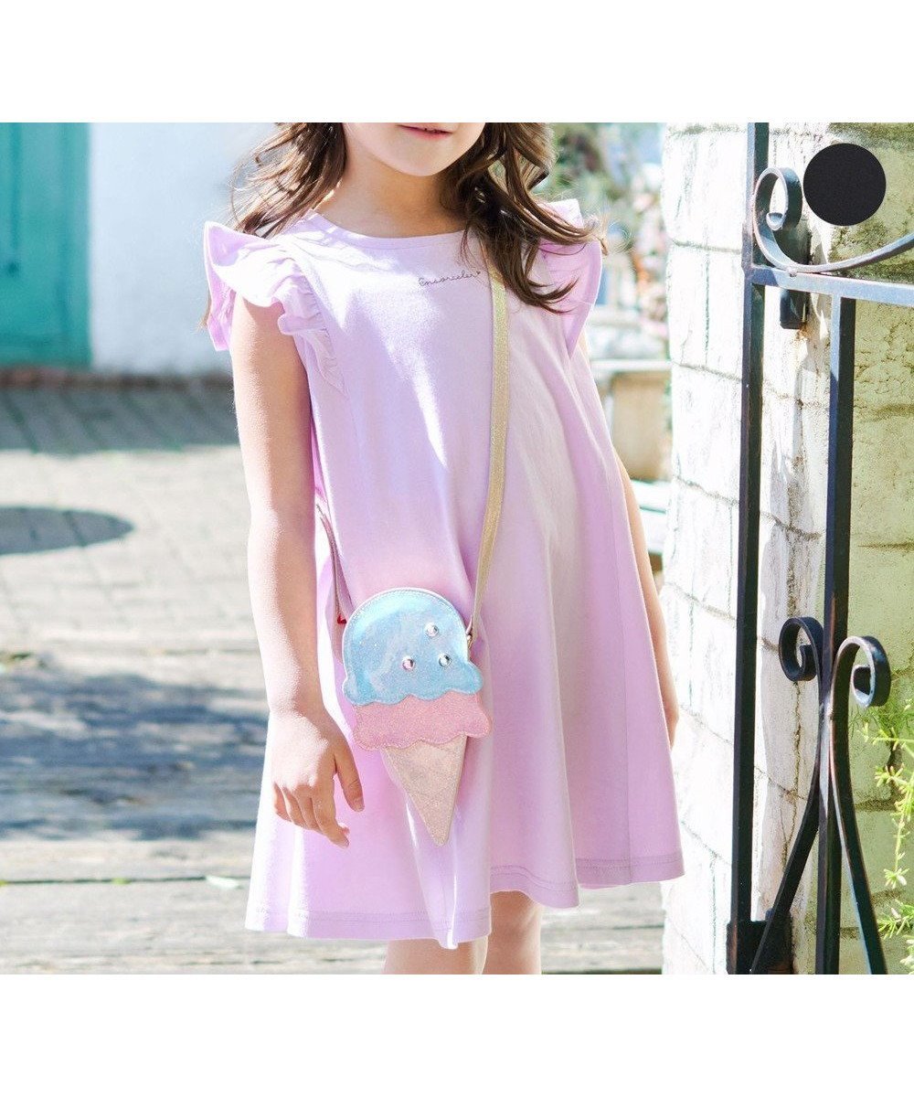 【エニィ/ANY / KIDS】のひんやりクール カットソーワンピース 人気、トレンドファッション・服の通販 founy(ファニー) 　ファッション　Fashion　キッズファッション　Fashion for Kids　トップス・カットソー　Cut & Sew Tops　ワンピース　Dresses　ガーリー　Girly, Feminine Style　クール　Cool, Chic　フリル　Frill, Ruffle　ポケット　Pocket, Pocket Detail　リボン　Ribbon, Bow　夏　Summer　春　Spring　S/S・春夏　SS, Spring/Summer, Warm Season　 other-1|ID: prp329100004869179 ipo3291000000036286899