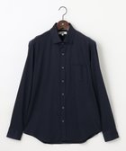 【ジョセフ アブード/JOSEPH ABBOUD / MEN】の【ジャージーシャツで快適な着心地】コンパクトジャージー バーズアイ シャツ ネイビー系|ID: prp329100004869186 ipo3291000000036286923