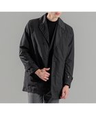 【ジョゼフ オム/JOSEPH HOMME / MEN】の【LEON 掲載】ブライトナイロンシャンブレー シングルブレストスプリングコート ブラック系|ID: prp329100004869188 ipo3291000000036286931