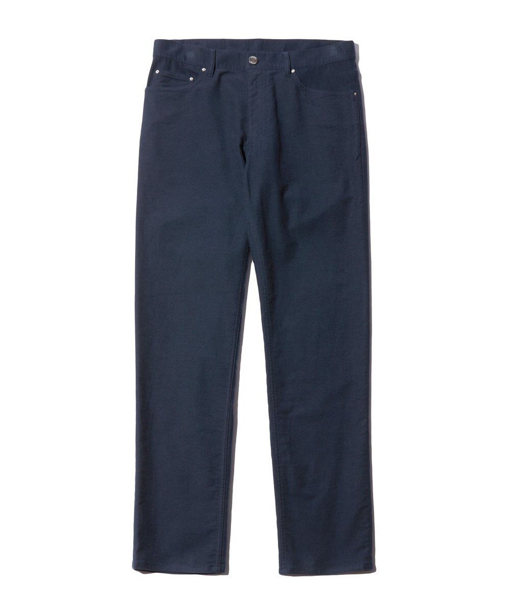 【ジェイ プレス/J.PRESS / MEN】のハイパワーストレッチ 5ポケットパンツ インテリア・キッズ・メンズ・レディースファッション・服の通販 founy(ファニー) 　ファッション　Fashion　メンズファッション　Fashion for Men　ボトムス　Bottoms　ジャケット　Jacket, Outerwear　ストレッチ　Stretch, Stretchy Fabric　スリム　Slim, Slim Fit　チェーン　Chain, Chain Strap　パッチ　Patch, Appliqué　ペーパー　Paper, Kraft Paper　ポケット　Pocket, Pocket Detail　A/W・秋冬　Autumn/Winter　エレガント 上品　Elegant　ネイビー系|ID: prp329100004869202 ipo3291000000036286978