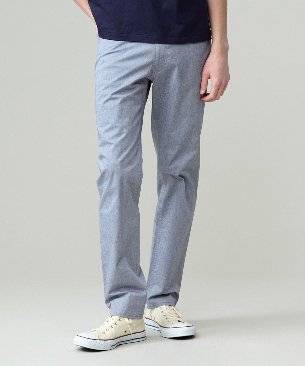 【ジェイ プレス/J.PRESS / MEN】の【ストレッチ】シャンブレーストレッチツイル パンツ インテリア・キッズ・メンズ・レディースファッション・服の通販 founy(ファニー) 　ファッション　Fashion　メンズファッション　Fashion for Men　ボトムス　Bottoms　シャンブレー　Chambray, Denim-Like Fabric　ジャケット　Jacket, Outerwear　ストレッチ　Stretch, Stretchy Fabric　スリム　Slim, Slim Fit　チェーン　Chain, Chain Strap　ツイル　Twist, Twisted Detail　パッチ　Patch, Appliqué　ペーパー　Paper, Kraft Paper　ポケット　Pocket, Pocket Detail　A/W・秋冬　Autumn/Winter　S/S・春夏　SS, Spring/Summer, Warm Season　夏　Summer　ネイビー系|ID: prp329100004869206 ipo3291000000036286993