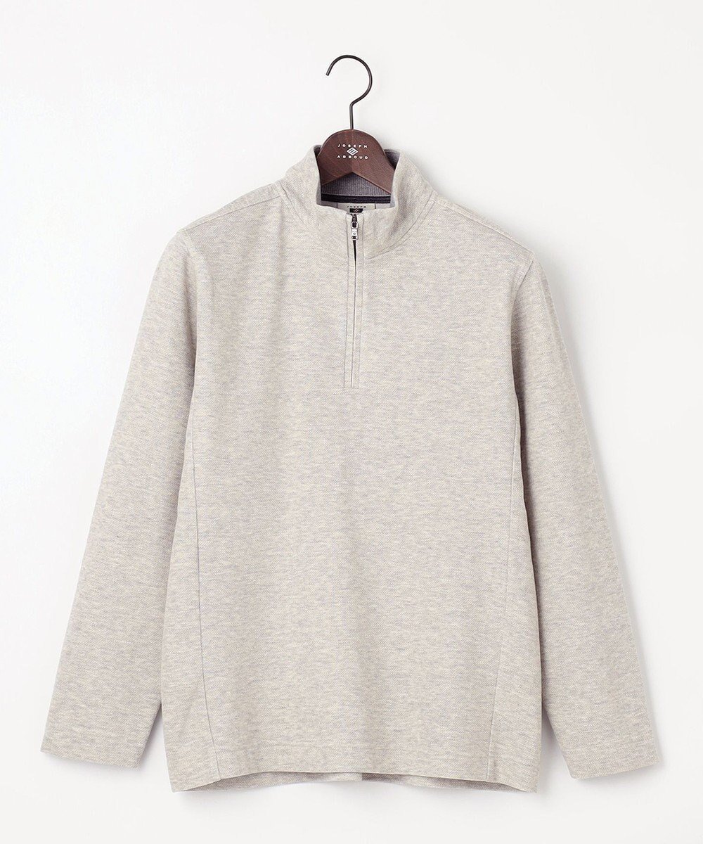 【ジョセフ アブード/JOSEPH ABBOUD / MEN】の【快適な着心地・イージーケア】カノコダブルフェイス ハイネック ZIP プルオーバー 人気、トレンドファッション・服の通販 founy(ファニー) 　ファッション　Fashion　メンズファッション　Fashion for Men　トップス・カットソー　Cut & Sew Tops　メンズシャツ　Shirts　カットソー　Cut and Sewn Top　シンプル　Simple, Minimal　ハイネック　High Neck, Mock Neck　冬　Winter / This Winter　夏　Summer　春　Spring　S/S・春夏　SS, Spring/Summer, Warm Season　秋　Autumn　A/W・秋冬　Autumn/Winter　 other-1|ID: prp329100004869216 ipo3291000000036287044