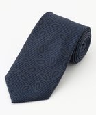 【ジェイ プレス/J.PRESS / MEN】の【J.PRESS 10PLY LUXURY SILK COLLECTION】ペイズリー小紋 ネクタイ 人気、トレンドファッション・服の通販 founy(ファニー) ファッション Fashion メンズファッション Fashion for Men シルク Silk, 100% Silk スーツ Suit, Formalwear ペイズリー Paisley, Ethnic Pattern ラグジュアリー Luxury, Elegant thumbnail ネイビー系8|ID: prp329100004869219 ipo3291000000036287063