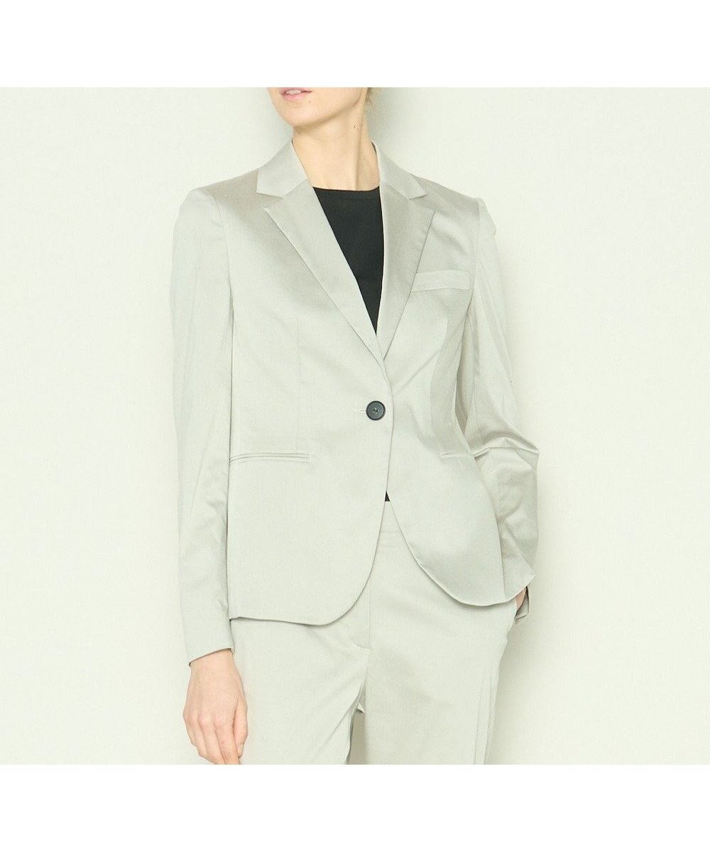 【ジョゼフ/JOSEPH】のヴィスバイストレッチ ジャケット インテリア・キッズ・メンズ・レディースファッション・服の通販 founy(ファニー) 　ファッション　Fashion　レディースファッション　Fashion for Women　アウター　Coat / Outerwear Collection　レディースジャケット・軽アウター　Jackets　コンパクト　Compact, Small Size　シャンブレー　Chambray, Denim-Like Fabric　ジャケット　Jacket, Outerwear　スクエア　Square, Square Shape　ストレッチ　Stretch, Stretchy Fabric　セットアップ　Set-Up, Coordinated Outfit　定番　Standard, Basic Item　Papyrus|ID: prp329100004869227 ipo3291000000036287106