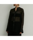 【ベイジ,/BEIGE,】のMATHIEU / バンドカラーシャツ Black|ID: prp329100004869233 ipo3291000000036287134