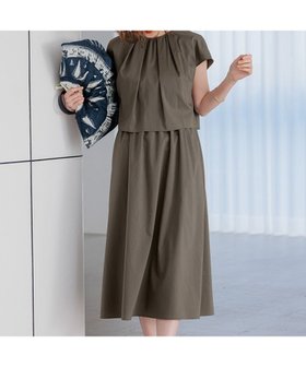 【23区/NIJYUSANKU】の【接触冷感/洗える】ストレッチラミータフタ ワンピース 人気、トレンドファッション・服の通販 founy(ファニー) ファッション Fashion レディースファッション Fashion for Women ワンピース Dresses 春 Spring 洗える Machine Washable ギャザー Gathered, Ruffled ストレッチ Stretch, Stretchy Fabric ストレート Straight, Straight Cut フレア Flare, Flared 半袖 Short Sleeve, Half Sleeve S/S・春夏 SS, Spring/Summer, Warm Season 夏 Summer 2024年 2024 2024春夏・S/S Spring/Summer 2024 SS24 |ID:prp329100004869243