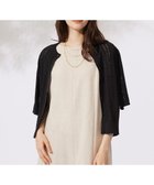 【自由区/JIYU-KU】の【カタログ掲載・セットアップ対応・洗える】シアーコイル カーディガン 人気、トレンドファッション・服の通販 founy(ファニー) ファッション Fashion レディースファッション Fashion for Women トップス・カットソー Cut & Sew Tops カーディガン・羽織り Layered Style Cardigans セットアップ Matching Sets レディーストップス・ブラウス Tops & Blouses / Assorted Women's Tops アイレット Eyelet Lace カーディガン Cardigan, Knitwear シンプル Simple, Minimal セットアップ Set-Up, Coordinated Outfit ボトム Bottoms, Lower Wear モザイク Mosaic, Geometric Pattern エレガント 上品 Elegant 夏 Summer 春 Spring S/S・春夏 SS, Spring/Summer, Warm Season 洗える Machine Washable 透かし Cut-Out, Lacework thumbnail ブラック|ID: prp329100004869249 ipo3291000000036287225