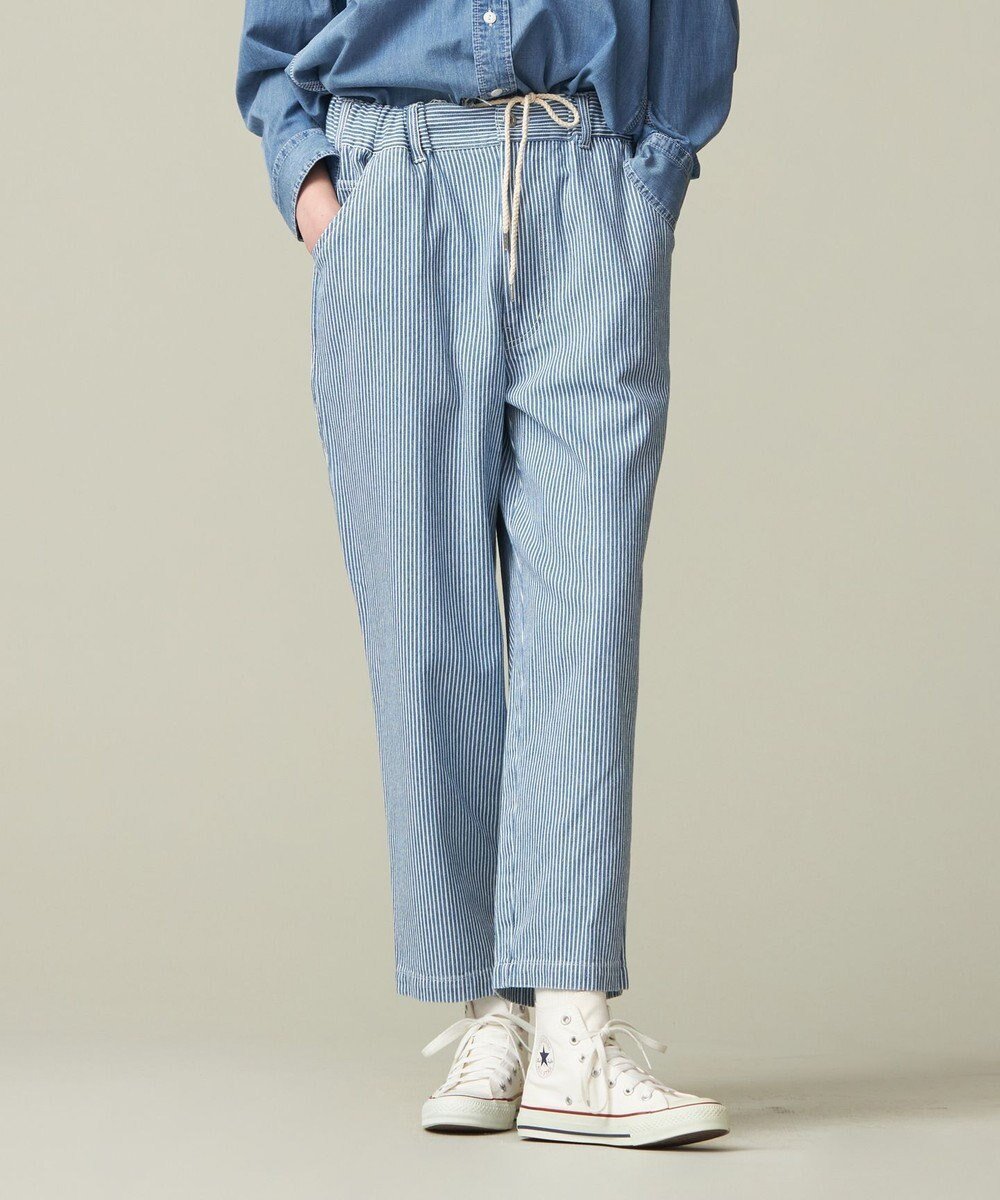 【ジェイプレスヨークストリート/J.PRESS YORK STREET】の【UNISEX】UNIVERSAL OVERALL×YORK STREET ペインターパンツ インテリア・キッズ・メンズ・レディースファッション・服の通販 founy(ファニー) 　ファッション　Fashion　レディースファッション　Fashion for Women　パンツ　Pants & Trousers　春　Spring　ジャケット　Jacket, Outerwear　スピンドル　Spindle, Drawcord　デニム　Denim, Jeans Material　定番　Standard, Basic Item　ブルゾン　Blouson, Bomber Jacket　ユニセックス　Unisex, Genderless　ワイド　Wide, Wide Fit　ワーク　Workwear, Utility Style　S/S・春夏　SS, Spring/Summer, Warm Season　おすすめ　Recommended / Our Picks　夏　Summer　ネイビー系1|ID: prp329100004869258 ipo3291000000036287296