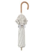 【ムーンバット/MOONBAT】のランバン オン ブルー 晴雨兼用日傘 折りたたみ傘 ドビー×フリル 遮光 遮熱 UV ベージュ|ID: prp329100004869263 ipo3291000000036287357