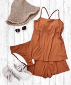 【三愛水着楽園/San-ai Resort】の【新色ブルー入荷】WEB限定 3点セット水着 9M・11L 【San-ai Resort(サンアイリゾート)】 オレンジ|ID: prp329100004869273 ipo3291000000036323223