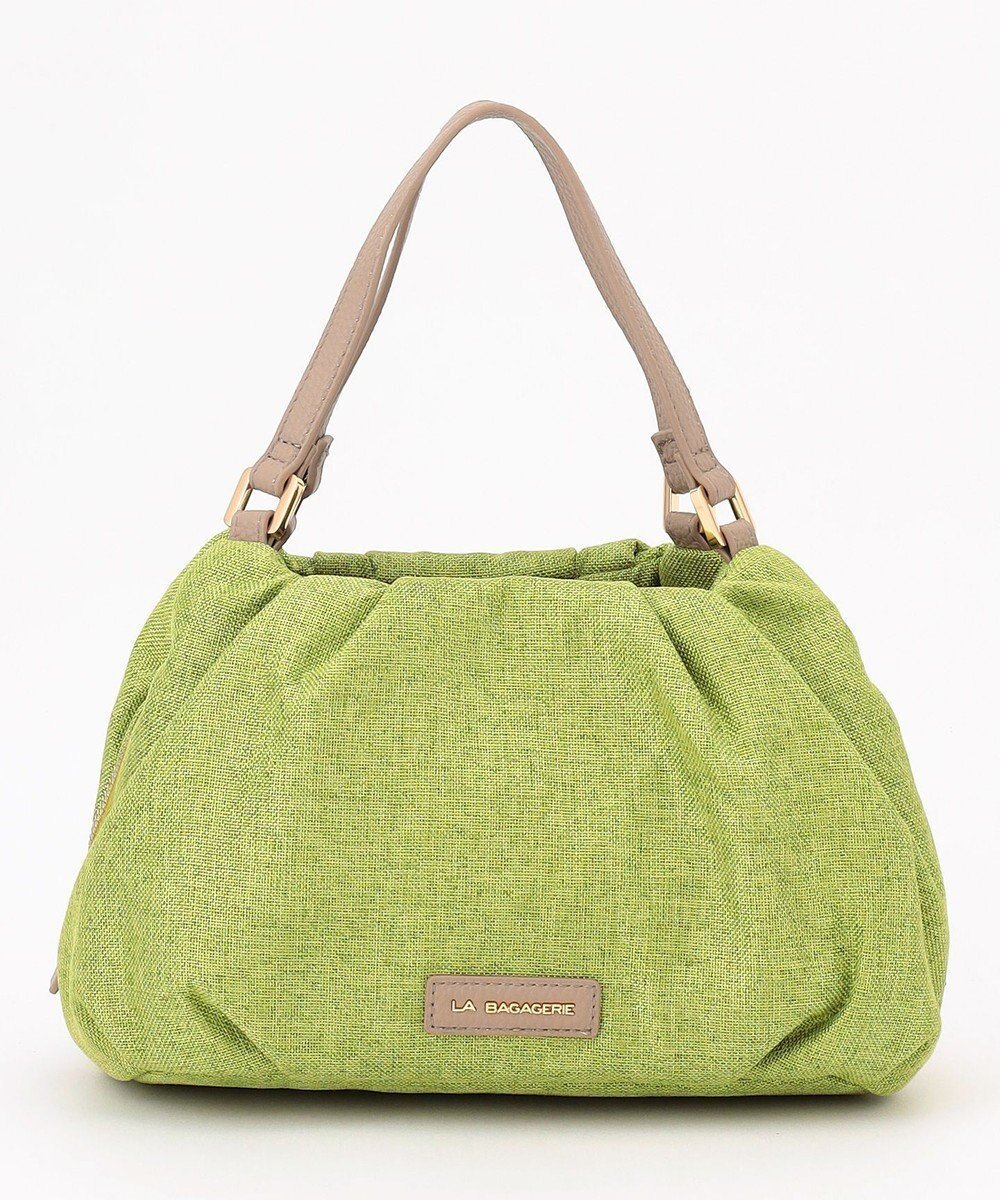 【ラ バガジェリー/LA BAGAGERIE】のナチュラルタックトート mini インテリア・キッズ・メンズ・レディースファッション・服の通販 founy(ファニー) 　ファッション　Fashion　レディースファッション　Fashion for Women　バッグ　Bags　おすすめ　Recommended / Our Picks　スマート　Smart, Elegant　ハンカチ　Handkerchief, Hanky　ポケット　Pocket, Pocket Detail　マグネット　Magnet, Magnetic Closure　リネン　Linen, Linen Fabric　財布　Wallet, Purse　グリーン|ID: prp329100004869285 ipo3291000000036287651