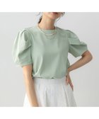 【組曲/KUMIKYOKU】のGIZAコットンタックスリーブ Tシャツ ミント系|ID: prp329100004869290 ipo3291000000036287731