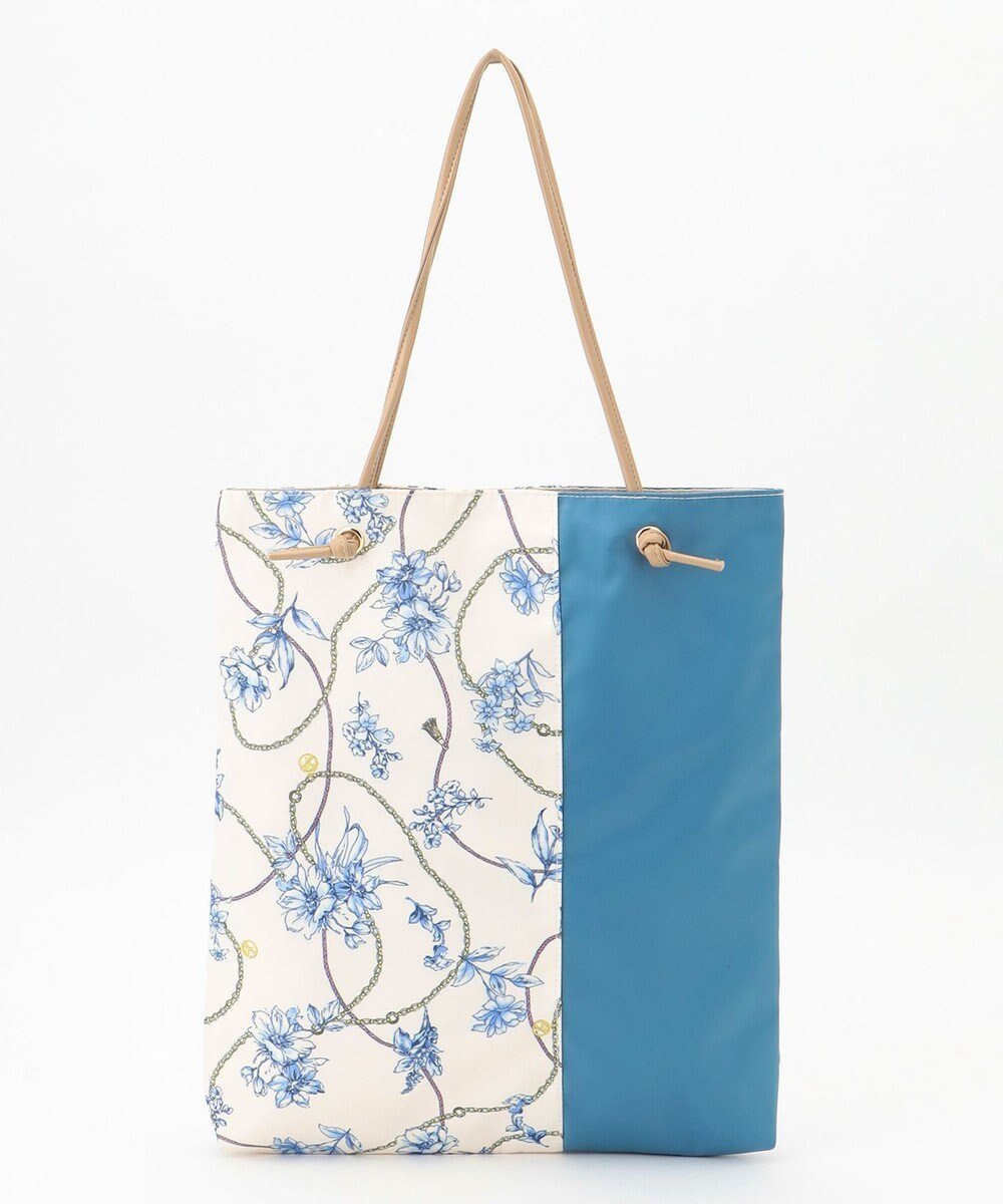 【エニィ スィス/any SiS】のミックススカーフ柄トート バッグ インテリア・キッズ・メンズ・レディースファッション・服の通販 founy(ファニー) 　ファッション　Fashion　レディースファッション　Fashion for Women　バッグ　Bags　おすすめ　Recommended / Our Picks　シンプル　Simple, Minimal　スカーフ　Scarf, Neckwear　チェーン　Chain, Chain Strap　ミックス　Mix, Mixed Style　モチーフ　Motif, Design Theme　ビジネス 仕事 通勤　Business / Work / Commuting　新作・新入荷　New Arrivals / New In　春　Spring　アイボリーベース|ID: prp329100004869295 ipo3291000000036287822