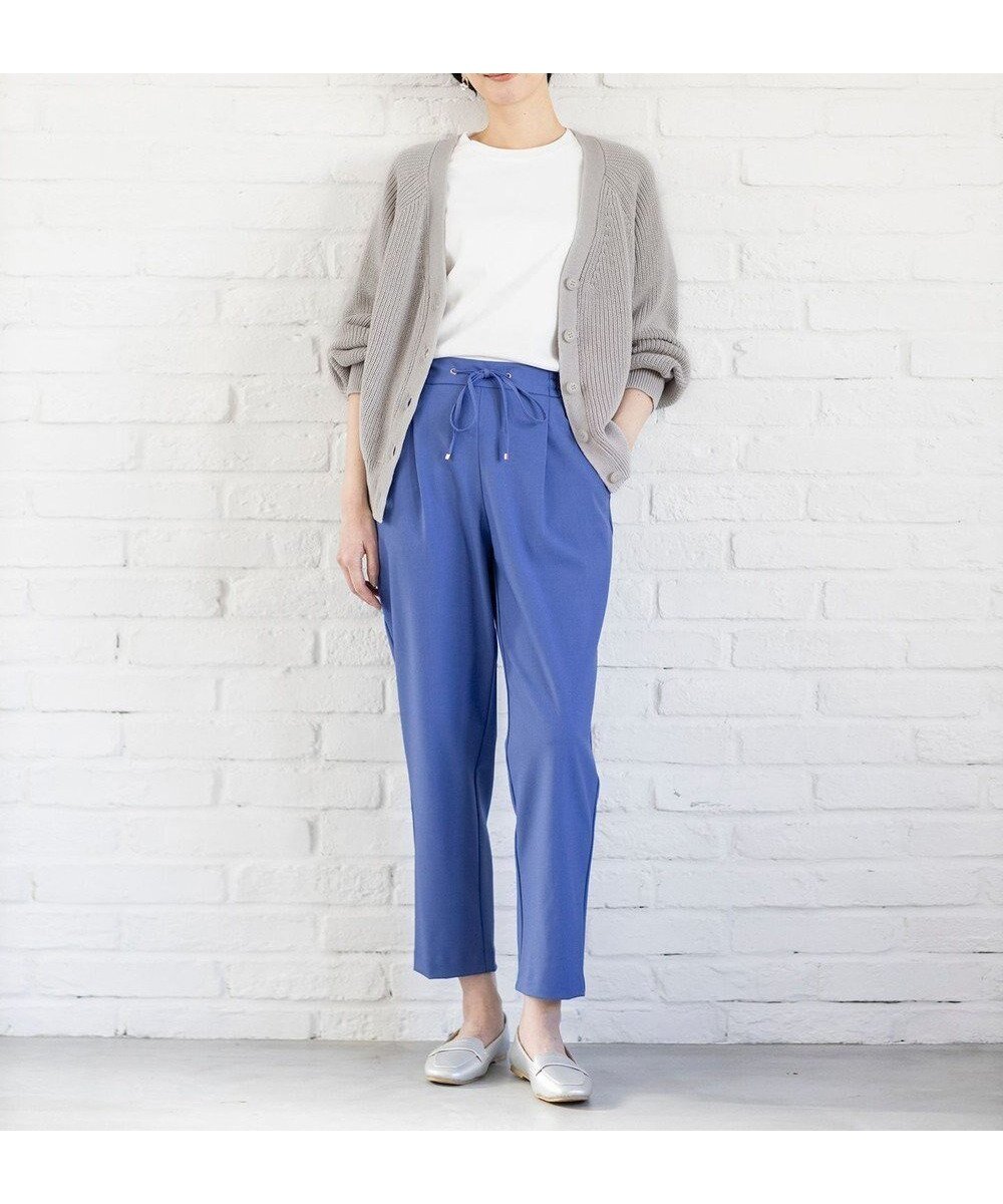【エニー/ANY】の【ウエストゴム/ストレッチ/セットアップ可】イージィケアストレッチテーパードパンツ 人気、トレンドファッション・服の通販 founy(ファニー) 　ファッション　Fashion　レディースファッション　Fashion for Women　セットアップ　Matching Sets　レディースパンツ・ボトムス　Pants & Trousers / Bottoms　春　Spring　ストレッチ　Stretch, Stretchy Fabric　セットアップ　Set-Up, Coordinated Outfit　フラット　Flat, Flat Shoes　S/S・春夏　SS, Spring/Summer, Warm Season　夏　Summer　セレモニー　Ceremony　ビジネス 仕事 通勤　Business / Work / Commuting　 other-1|ID: prp329100004869309 ipo3291000000036288048