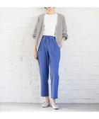 【エニー/ANY】の【ウエストゴム/ストレッチ/セットアップ可】イージィケアストレッチテーパードパンツ 人気、トレンドファッション・服の通販 founy(ファニー) ファッション Fashion レディースファッション Fashion for Women セットアップ Matching Sets レディースパンツ・ボトムス Pants & Trousers / Bottoms 春 Spring ストレッチ Stretch, Stretchy Fabric セットアップ Set-Up, Coordinated Outfit フラット Flat, Flat Shoes S/S・春夏 SS, Spring/Summer, Warm Season 夏 Summer セレモニー Ceremony ビジネス 仕事 通勤 Business / Work / Commuting thumbnail ブルー|ID: prp329100004869309 ipo3291000000036288049