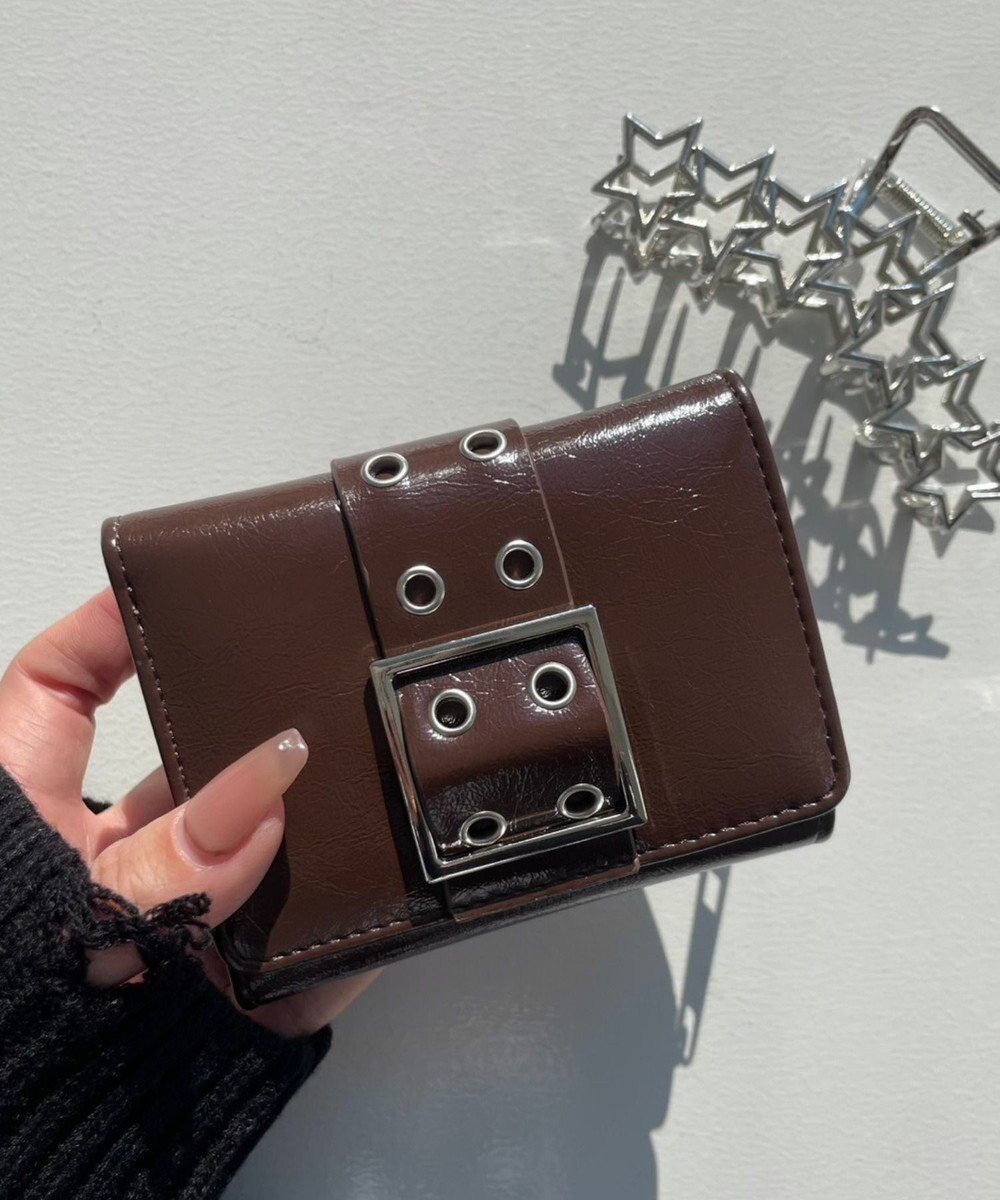 【ウィゴー/WEGO】のハトメベルトフラップウォレット 人気、トレンドファッション・服の通販 founy(ファニー) 　ファッション　Fashion　レディースファッション　Fashion for Women　ミニ財布・二つ折り財布　Wallets & Card Cases　ベルト&ウエストマーク　Belts & Waist Accessories　おすすめ　Recommended / Our Picks　ウォレット　Wallet　シンプル　Simple, Minimal　スマホ　Smartphone, Mobile Device　ポケット　Pocket, Pocket Detail　財布　Wallet, Purse　 other-1|ID: prp329100004869314 ipo3291000000036288164