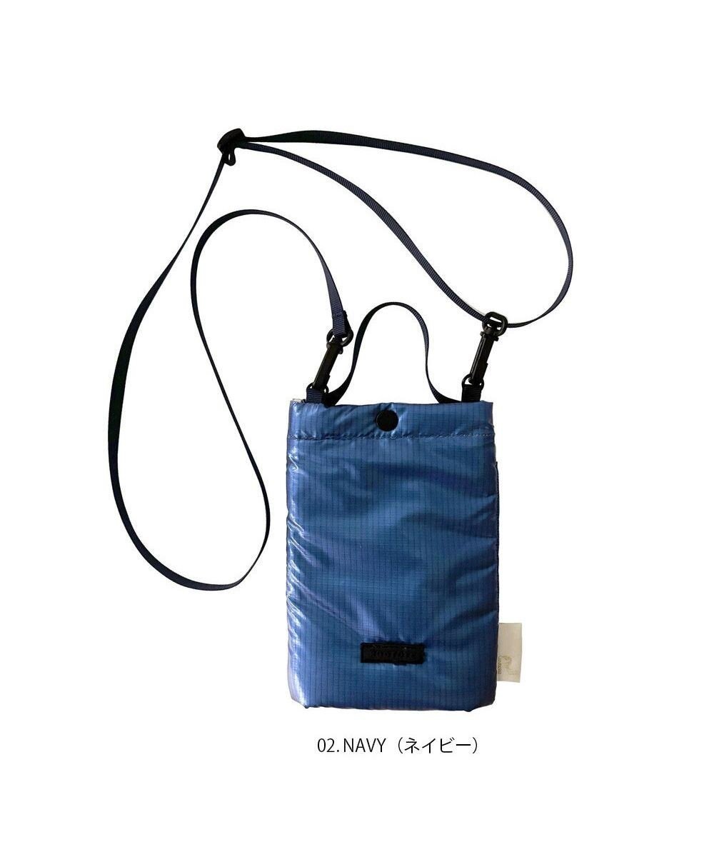 【ルートート/ROOTOTE】の1064【スマホ&ボトルケース】 LT.ボトッシュ.ルミエ-A インテリア・キッズ・メンズ・レディースファッション・服の通販 founy(ファニー) 　ファッション　Fashion　レディースファッション　Fashion for Women　カメラ　Camera Accessories　ショルダー　Shoulder, Shoulder Strap　スポーツ　Sports, Activewear　フラット　Flat, Flat Shoes　ポケット　Pocket, Pocket Detail　ポーチ　Pouch, Small Case　旅行　Travel　小旅行　Short Trip　02:ネイビー|ID: prp329100004869318 ipo3291000000036288209