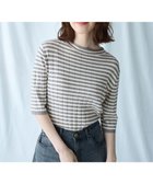 【エニー/ANY】のリブボーダーニット 人気、トレンドファッション・服の通販 founy(ファニー) ファッション Fashion レディースファッション Fashion for Women トップス・カットソー Cut & Sew Tops ニット Knit Tops & Sweaters おすすめ Recommended / Our Picks インナー Innerwear シンプル Simple, Minimal セーター Sweater, Knitwear 秋 Autumn A/W・秋冬 Autumn/Winter thumbnail グレー×オフ|ID: prp329100004869320 ipo3291000000036288249