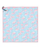 【ムーンバット/MOONBAT】のエスタ (estaa) くっつきタオル フラミンゴ ターコイズブルー|ID: prp329100004869324 ipo3291000000036288306